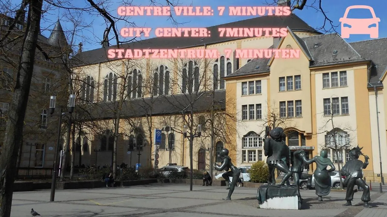 Luxembourg City - 70M2 - Easy Parking - Bus - 2 Tvs - Between City And Forest Apartment